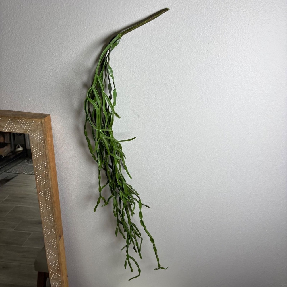 ~43" Long Faux Chain Cactus Fake Plant Decor